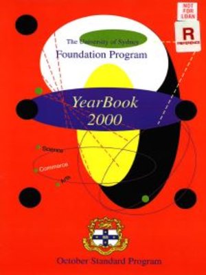 cover image of Taylors College Sydney Campus Yearbook October Standard Program 2000